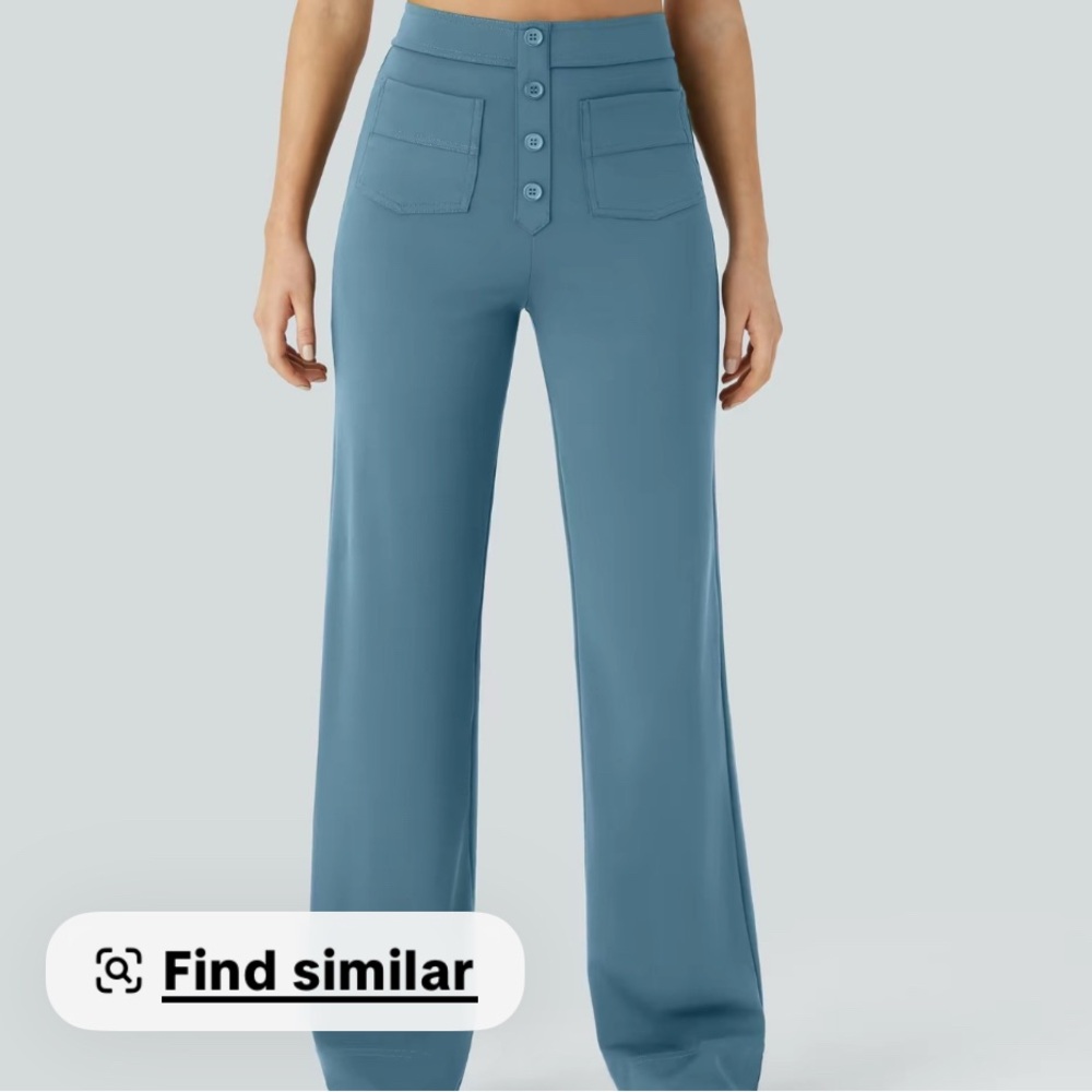 Halara FLEX High Waisted Pockets Strait Leg
